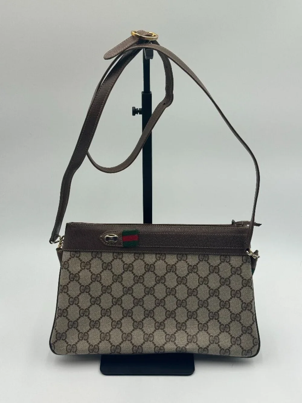 Gucci GG Canvas Sherry Line Crossbody Bag